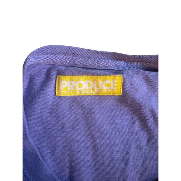 Produce long sleeve purple t-shirts extra large - Picture 2 of 3